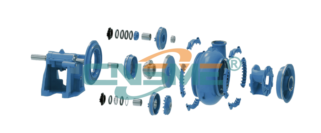 Sand Gravel Pump Structure: 